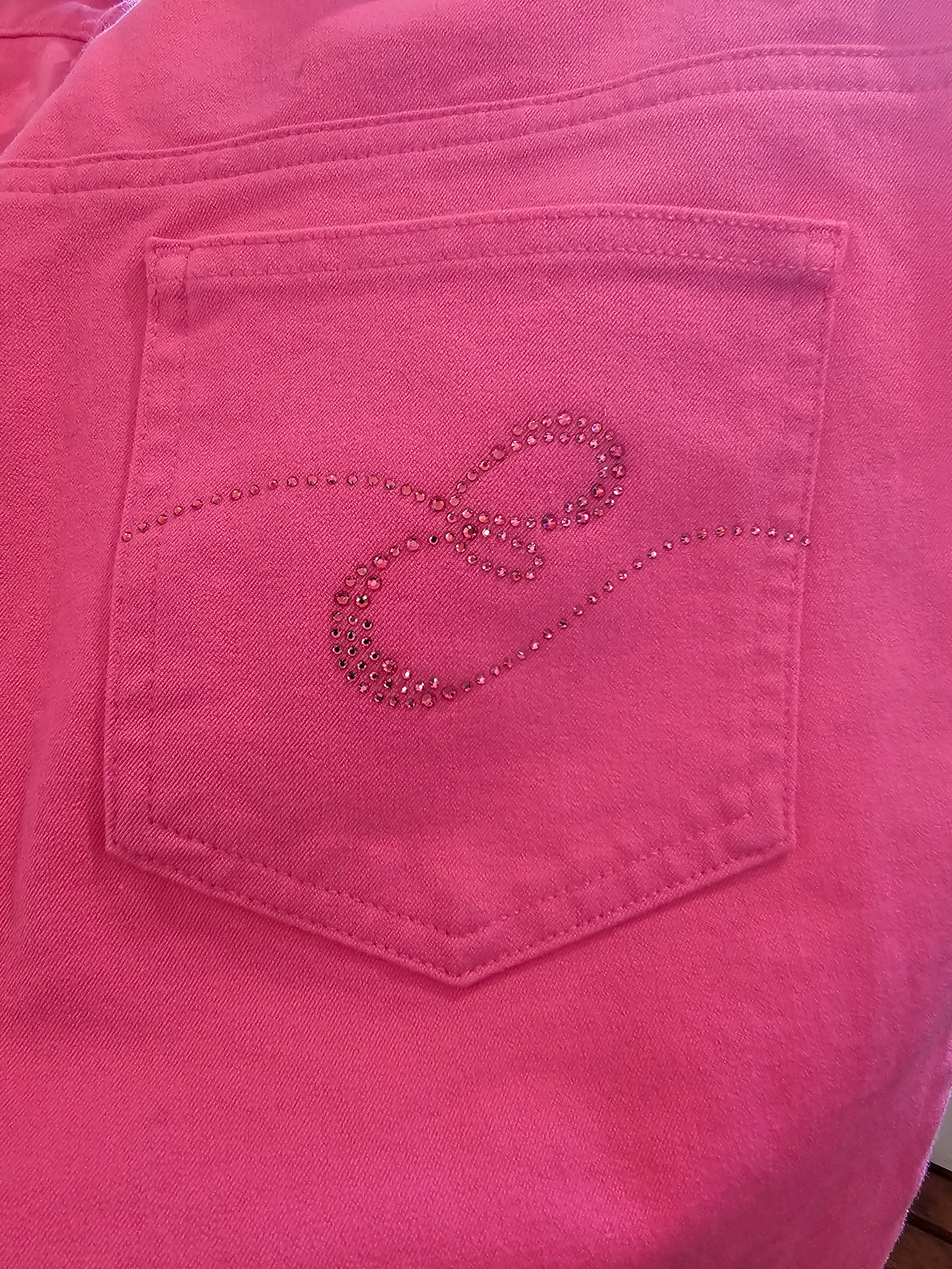 Esacada Sport slim cut watermerlon jeans